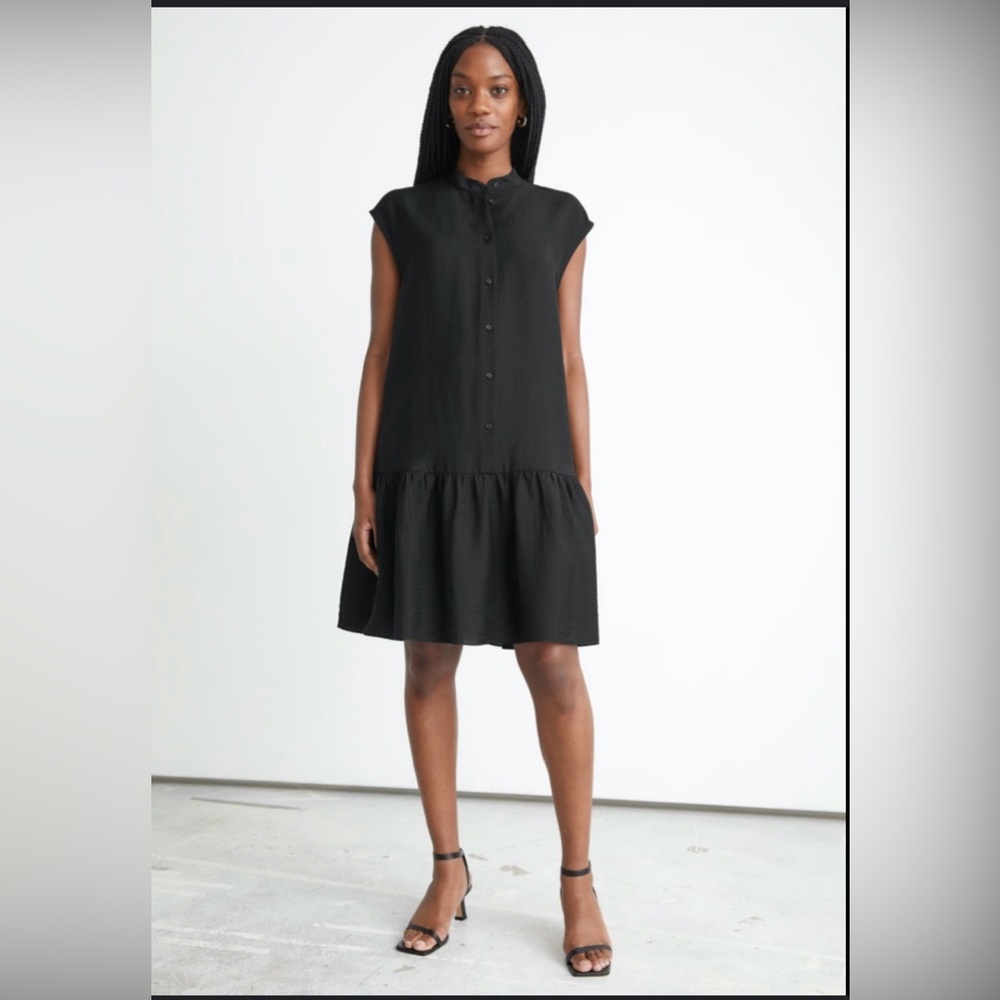 & OTHER STORIES Classy Black midi classic, perfect condition size S